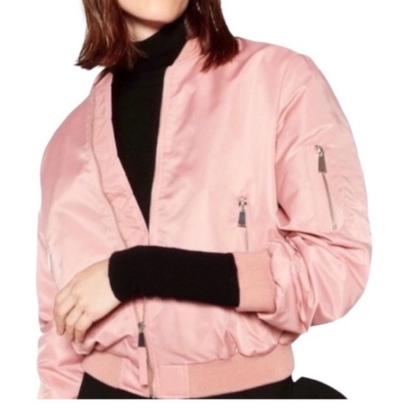 Zara Women’s Bomber Jacket Sz M - Picture 5 of 6